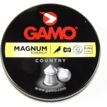 Пули пневматические GAMO Magnum 4,5мм (250шт) 100шт Пули пневматические GAMO Magnum 4,5мм (250шт) 100шт